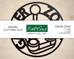 Gamer+Zone-Digital+Cutting+File